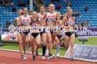 Womens 1500 metres, British Championships, Birmingham. Photo: David T. Hewitson/Sports for All Pics